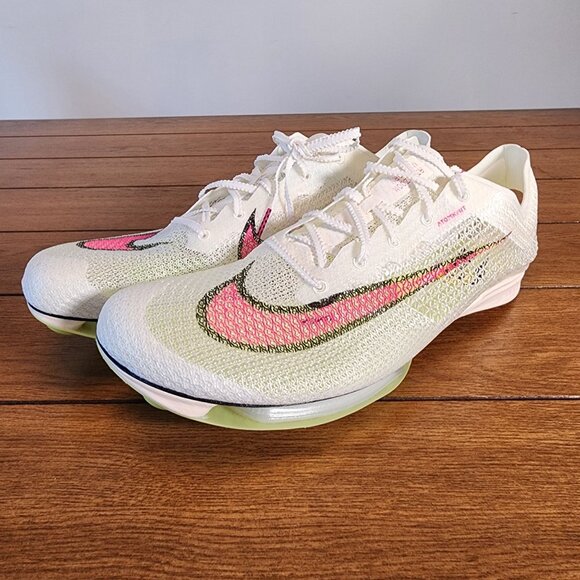 Nike Air Zoom Victory T&F Distance Spikes White/Pink CD4385-101 Size 13 New - Picture 3 of 7